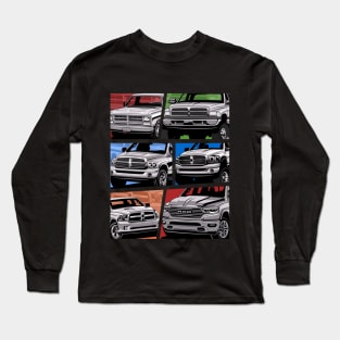 Pick up Truck Generations Long Sleeve T-Shirt